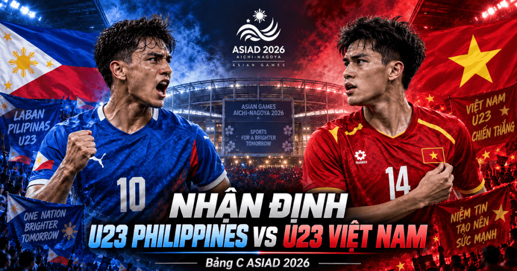Soi kèo U23 Philippines vs U23 Việt Nam: Hướng tới mục tiêu 3 điểm | OK9